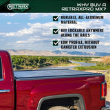 pro MX Retractable Truck Bed Tonneau Cover | 80383 | Fits 2017 - 2023 Ford F-250/350 Super Duty 6' 10" Bed (81.9")