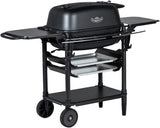 BBQ Grill and Smoker Charcoal Grill Portable for Outdoor Barbeque Grilling Camping, Backyard, Patio, Cast Aluminium Grills, Coal, PK Aaron Franklin Addition