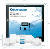 W3AQR9 Aquarite Salt Chlorination System for In-Ground Pools up to 25,000 Gallons