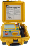 INC. 61-796 Earth Ground Resistance Tester, 3-Pole, Carrying Case Included