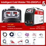 ANDELI Intelligent Welder TIG-250GPLC Tig/Cold/Pulse/Clean/Smart/Au-Ag Cold Welding Machine Multifunctional TIG Welding Machine
