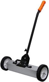 30" Magnetic Sweepers, 45 Lbs, Magnetic Sweeper Pickup Tool, Adjustable Handle and Floor Clearance, for Industrial and Home(30")