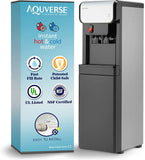 Commercial Grade Bottleless Hot & Cold Water Cooler Dispenser with Filter, Stainless Black | NSF and Ul/Energy Star Certified (A6500-K)