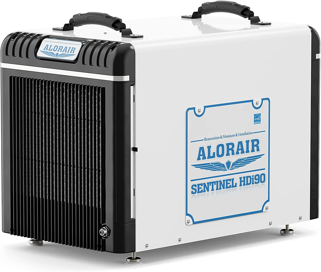 Basement/Crawlspace Dehumidifiers 198 PPD (Saturation), 90 Pints (AHAM), 5 Years Warranty, Condensate Pump, Auto Defrosting, Rare Earth Alloy Tube Evaporator, Remote Control (Optional)