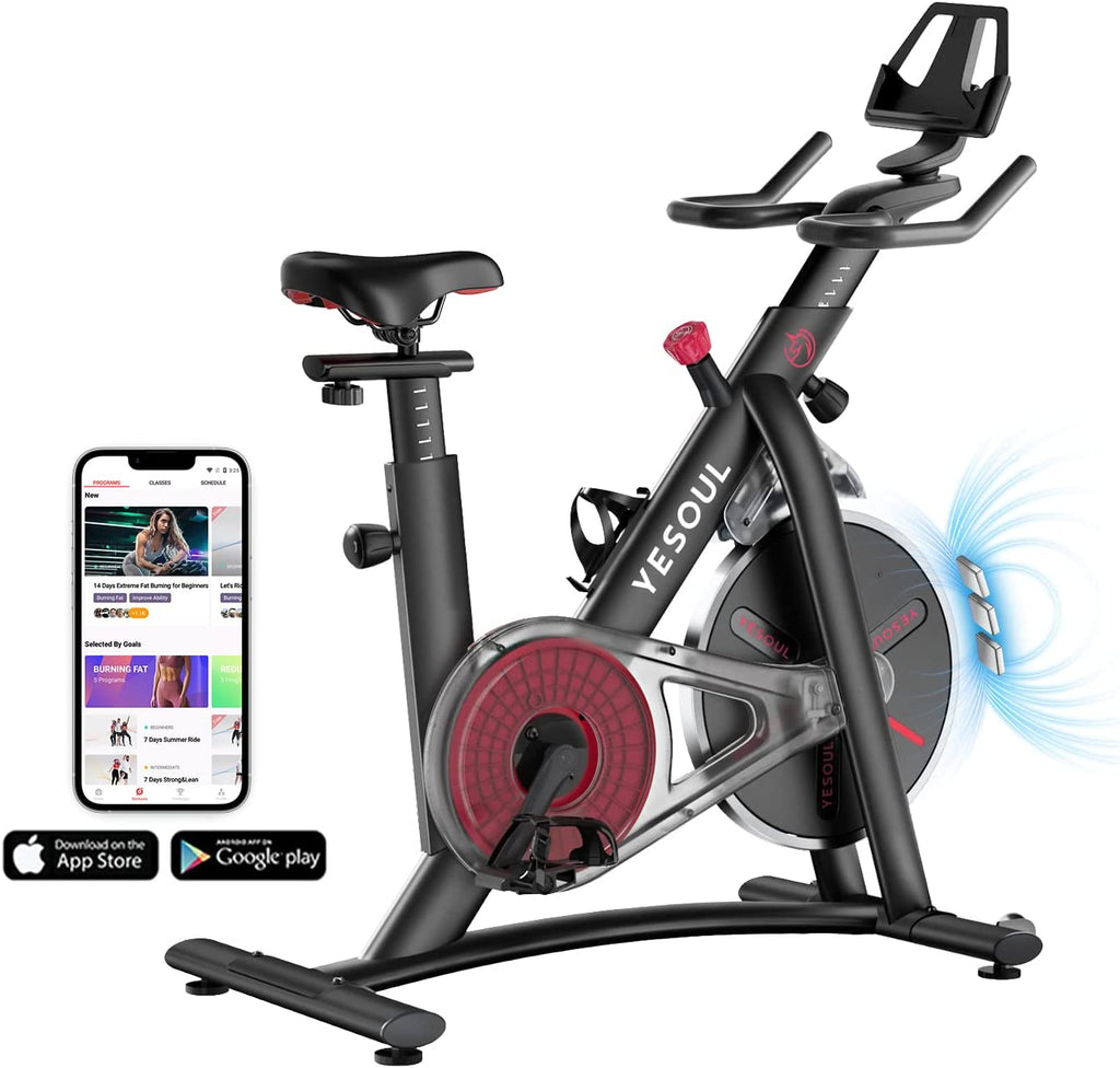S3 Exercise Bike Smart Stationary Bike Magnetic Resistance Bluetooth S –  Discount Supplier Shop Nationwide USA