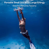 WINDEK  Whiteshark Mix Underwater Scooter with Action Camera Mount Dual Motor 40M Waterproof for Water Sports Swimming Pool & Diving & Snorkeling & Sea Adventures